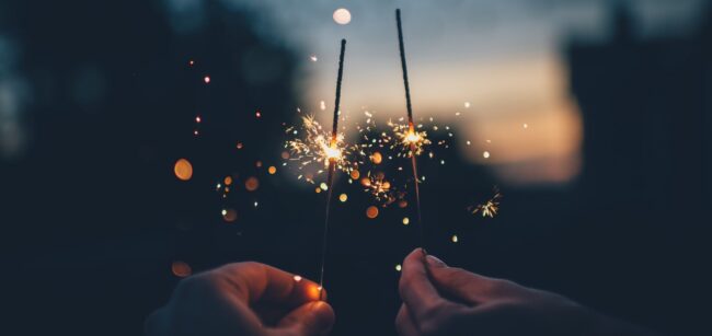 celebrating new year